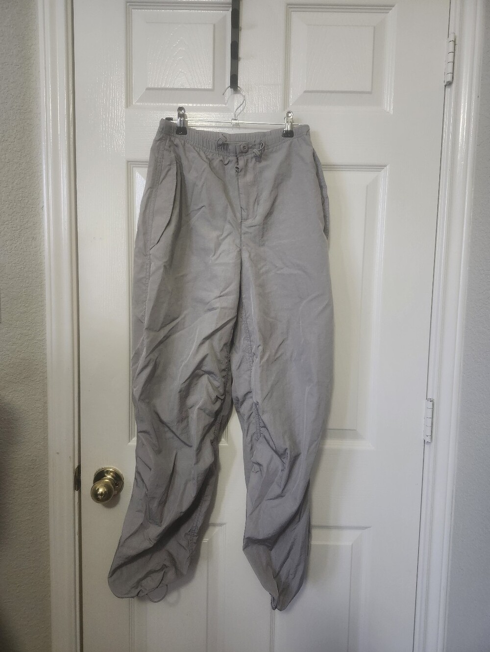 TNA Light Gray Track Joggers